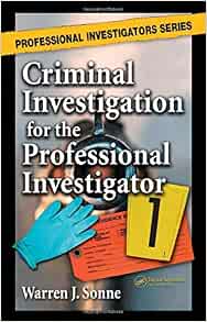criminal investigation professional investigators investigator amazon isbn series na