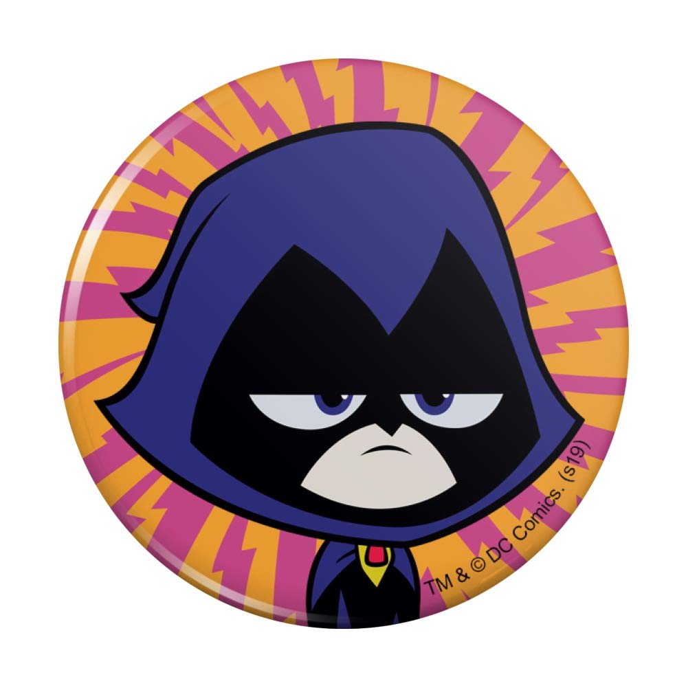 Teen Titans Go! Raven Compact Pocket Purse Hand Cosmetic Makeup Mirror