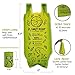 PLANET POOP - Compostable Biodegradable Dog Poop Bags Unscented - Cornstarch Earth Friendly - Highest Rated ASTM D6400 - Large with Handles, 240 Durable Leak Proof Pet Waste Bags - Supports Dog Rescue
