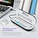 VAVA Electric Toothbrush Clean as Dentist Rechargeable Sonic Toothbrush with 4 Replacement Brush Heads 5 Optional Modes, Built-in Auto Timer, IPX7 Waterproof, FDA Approved, White