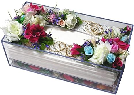 Amazon お花をアレンジしたカラフルなティッシュケース ポプリ入り クリア シック おしゃれ ギフト ティッシュケース ホルダー オンライン通販 Amazon お花をアレンジしたカラフルなティッシュケース ポプリ入り クリア シック おしゃれ ギフト ティッシュケース ホルダー オンライン通販