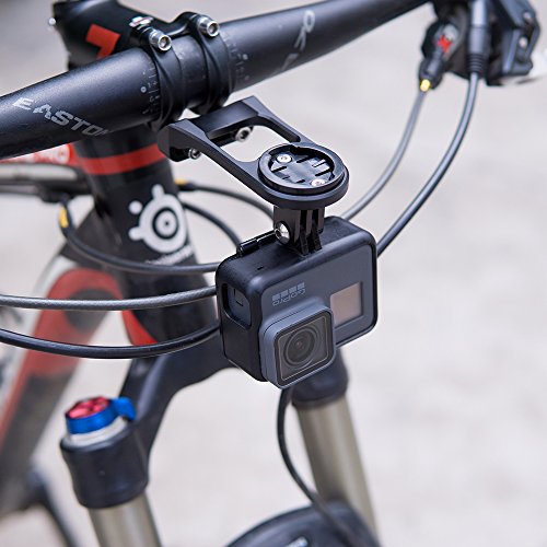Ztto Out-Front Bike Mount for Garmin Cat Eye Bicycle Computer GPS Go Pro Sports Camera Light … (Red)