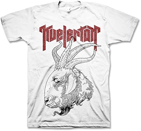 Kvelertak - Mens Kvelertak Nekroskop Goat T-Shirt, Size: XX-Large, Color: White