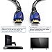 PlugLug HDMI Fiber Optic Cable 75 feet 4K Fiber HDMI Cable Supports 4K@60Hz, 4:4:4/4:2:2/4:2:0, HDR, Dolby Vision, HDCP2.2, ARC, 3D, High Speed 18Gbps, Slim and Flexible Long HDMI Fiber Optic Cable