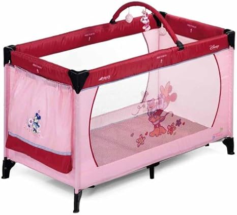 hauck minnie mouse travel cot