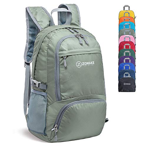 ZOMAKE 30L Lightweight Packable Backpack Water Resistant Hiking Daypack