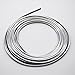 YIJINSHENG Auto 3D 5m interior Decorative thread sticker Automobile Insert type Dashboard Decoration Strip DIY Car Styling (Silver)