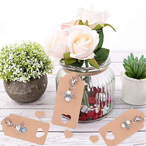 VGOODALL Gastgeschenke Taufe, 32 Stück Gastgeschenke Hochzeit Schutzengel + Organza Beutel + Kraftpapier Anhänger für Kommunion Konfirmation Geschenk Party Mitbringsel