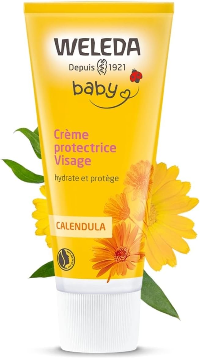 Weleda Baby Calendula Protective Face Cream 50ml Nourishing Moisturiser for