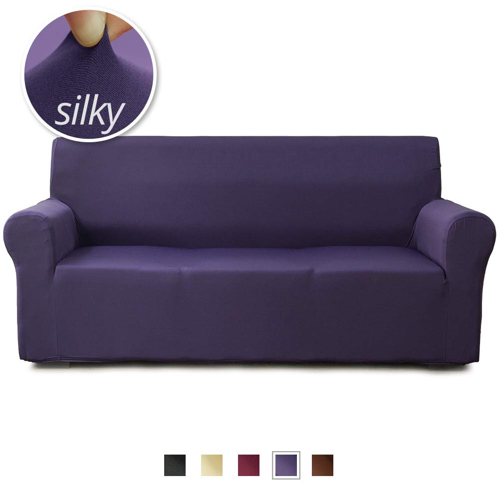 Best sofa cover dark purple