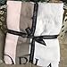 Victorias Secret Limited Edition 2016 Throw Blanket (White,Gray and Pink)