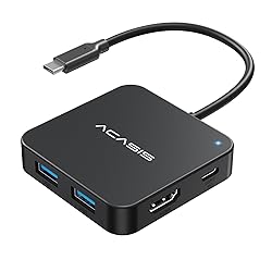 ACASIS USB C Hub 10Gbps, Multiport Adapter with 4K