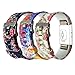 Fitbit Charge 2 Rubber Band, Fitbit Accessories Wrist Band Strap for Fitbit Charge 2, Pack of 3