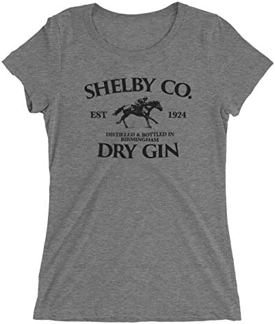 Vintage Style Shelby Company Gin Inspired by Peaky Blinders T-Shirt - Womens