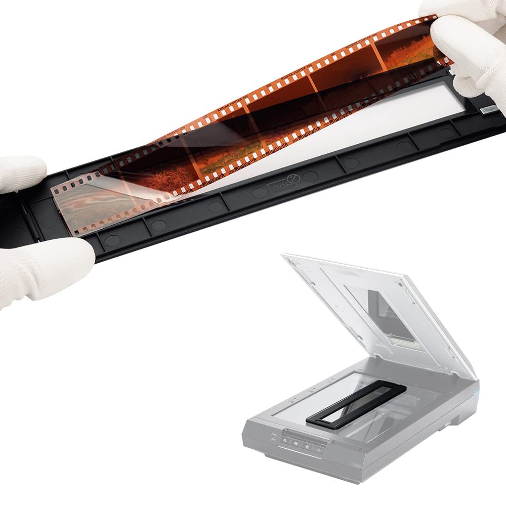 JJC 35mm Negatives Film Holder, 135 Slide Mount Magnetic Holder for Scanning 24 x 36mm Films on Standard Flatbed Scanner with Backlight/Transparency Unit Scanning Area 228.5 x 27.9mm