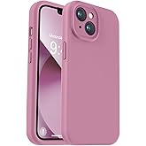 Vooii Compatible with iPhone 13 Case, Liquid Silicone Upgrade [Camera Protection] [Soft Anti-Scratch Microfiber Lining] Shockproof Phone Case for iPhone 13 6.1 inch - Lavender Purple