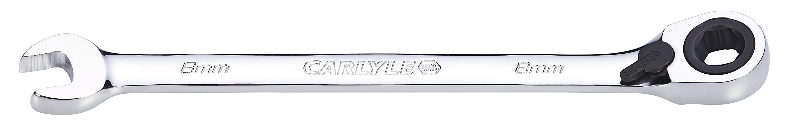 Carlyle Hand Tools Spanner - Reversible Ratcheting - Metric - 8 mm
