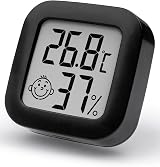 Houdian Digital Hygrometer Indoor Thermometer Humidity Gauge - Temp Humidity view 1