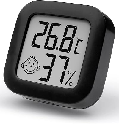 Houdian Digital Hygrometer Indoor Thermometer Humidity Gauge - Temp Humidity