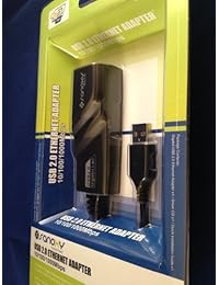 Sanoxy® Nueva USB A adaptador de red NIC en Gigabit Ethernet Lan 10 100 1000 MBP USB para Windows 7 Linux y Mac OS X, Negro