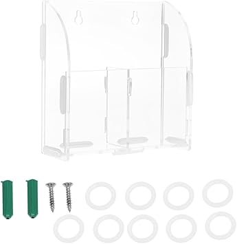 Amazon Com Festnight Soporte De Acrilico Para Mando A Distancia