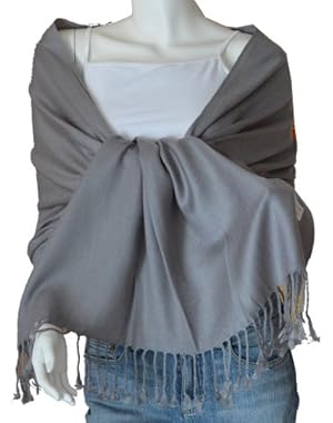 Large Soft 100% Twill Pashmina Scarf Shawl Wrap