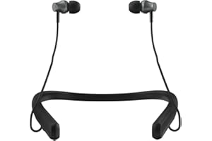 EDUITAI neckband hearing amplifier,Bluetooth Hearing Aids for Seniors With Noise Cancelling, Digital Hearing Amplifier for Seniors Adults with Volume Control. (deep black)