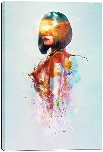 Cortesi Home Deja Vu by Mario Sanchez Nevado Giclee Canvas Wall Art, 18" x 26", Blue