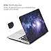 ZINMARK 11 Inch Laptop Case Cover, Compatible with 11.6 Inch MacBook Air A1370 / A1465, Plastic Folio Hard Cover Case - Galaxy