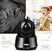 FREDI Wireless Baby Monitor Camera 720P Security IP Home Camera with Two-Way Talking,Infrared Night Vision,Pan Tilt,P2P Wps Ir-Cut Nanny ip Camera Motion Detection (720pblack)