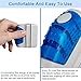 DaToo Aquarium Cleaner Fish Tank Glass Cleaner Algae Scraper Magnetic Scrubber Algae Clean Brush, 2 Pcs, 1 Yr Warranty