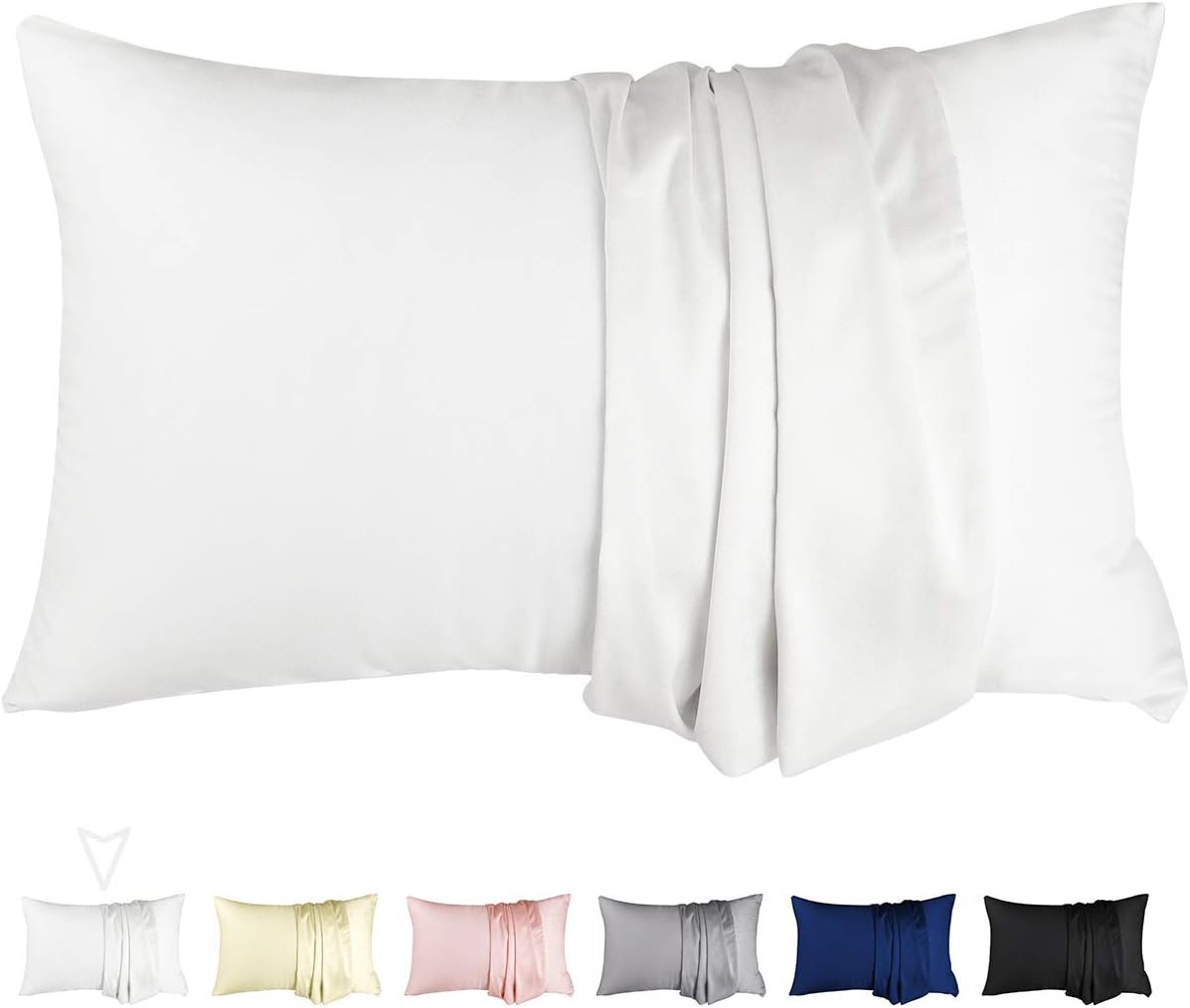 BYSURE Luxury Silky Satin Pillowcases for Hair and Skin