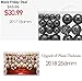 AMS 100-Pack Assorted Xmas Balls Shatterproof Christmas Ornaments Set with Reusable Hand-Help Gift Boxes (Champagne)
