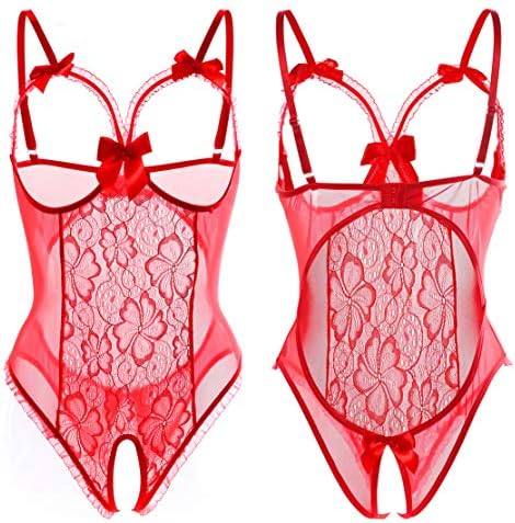 Lingerie for Women One-Piece Teddy Lingerie Bodysuit Lace Nightie