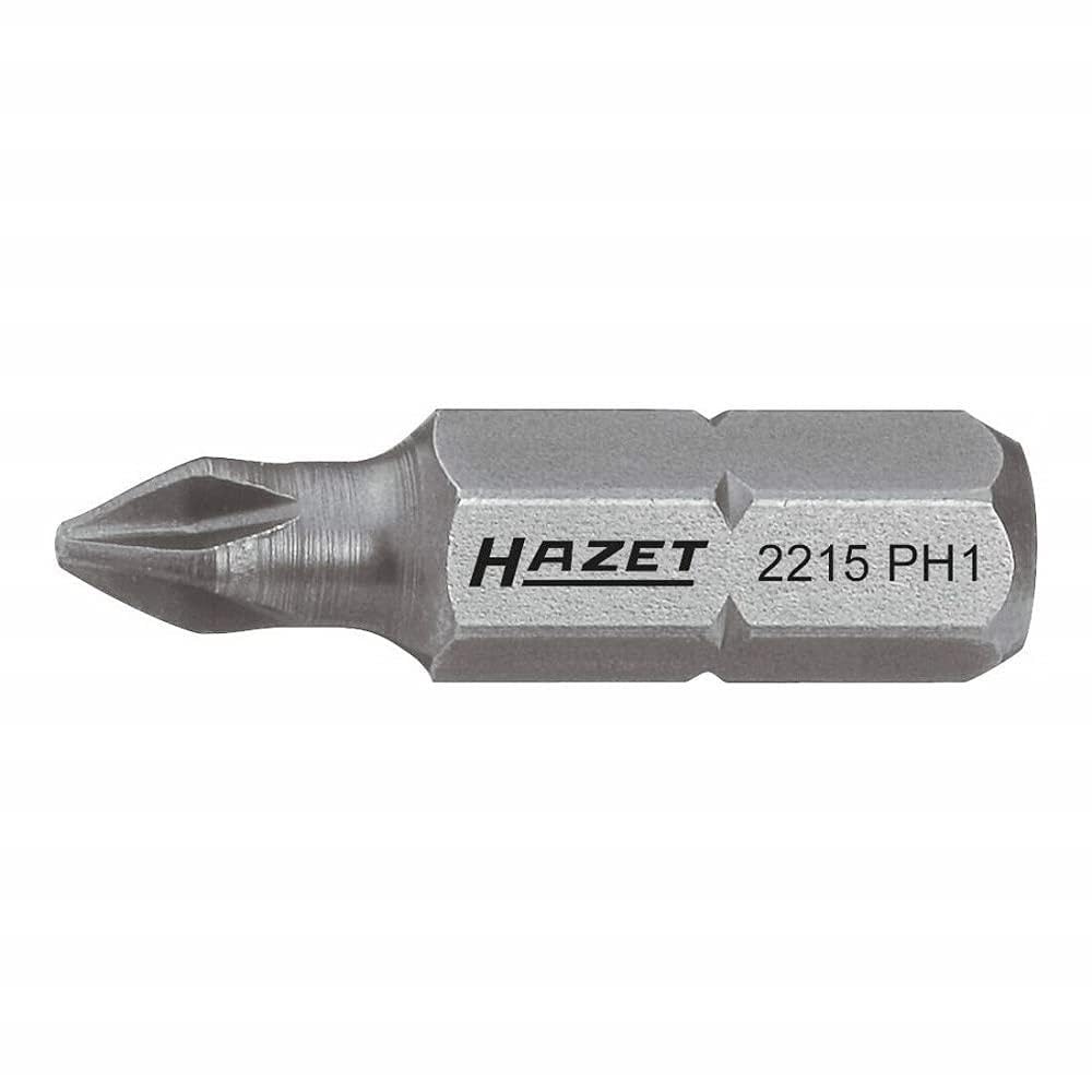 HAZET 2215-PH1 25 mm Cross Recess Profile PH Bit - Multi-Colour