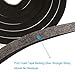 Window Foam Seal Tape 1/2Inch Wide X 1/2Inch Thick, High Density Self Adhesive Weather Stripping Insulation Door Foam Tape,10 Feet Long