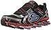 Skechers Kids Mega Blade 2.0 Chrome Z Sneaker (Little Kid/Big Kid),Charcoal/Red,11 M US Little Kid