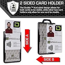 ID Stronghold Secure Badge Holder Duolite - RFID