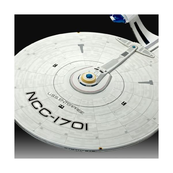 Revell Modellbausatz Star Trek - U.S.S. Enterprise NCC-1701 im MaÃstab 1:500, Star Trek Into Darkness, Level 4, originalgetreue Nachbildung mit vielen Details - 04882, 0.3888888888888889 – Bild 6
