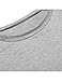 OURS Womens Round Neck Long Sleeve Jersey Shirt Loose Long T-Shirt Tops (XL, Gray)