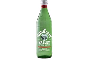THE MOUNTAIN VALLEY Mountain Valley, Spring Water, Glass Bottle, 16.9 ounces (Pack of 12)