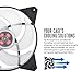 Cooler Master MFY-P4DC-153PC-R1 MasterFan Pro 140 Air Pressure RGB- 140mm Static Pressure RGB Case Fan, 3 in 1 with RGB LED Controller, Computer Cases CPU Coolers and Radiators