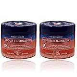 Ozium Gel Smoke & Odor Eliminator - The Original Anywhere Odor Eliminator & Deodorizer, Fresh Citrus Scent for Home, Office, RV and Car Air Freshener 4.5 oz Gel (Pack of 2)