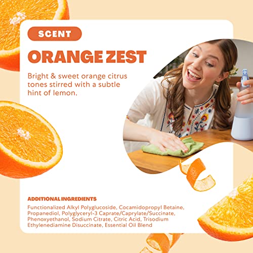 Cleancult AllPurpose Cleaner Refills, Orange Zest, 16oz, 3 Pack Made