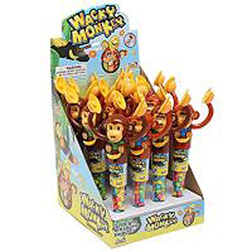 Kidsmania Wacky Monkey, 12 Count (SUGAR CANDY NOVELTIES