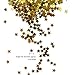 ARDOUR VAN Bilipala Gold Star Table Confetti Sparkle Star Sequins for Wedding Baby Shower Birthday Party Decorations Supplies, 6 MM, 2 Ounce