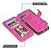 iPhone 6s Case, Vofolen Detachable iPhone 6s Wallet Case Multiple Card Holder Slots iPhone 6 Case Protective Slim Shell Folio PU Leather Holster Magnetic Flip Cover Case for iPhone 6S 6 4.7