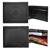 Manchester United Football Club Official Soccer Gift Embossed Crest Wallet