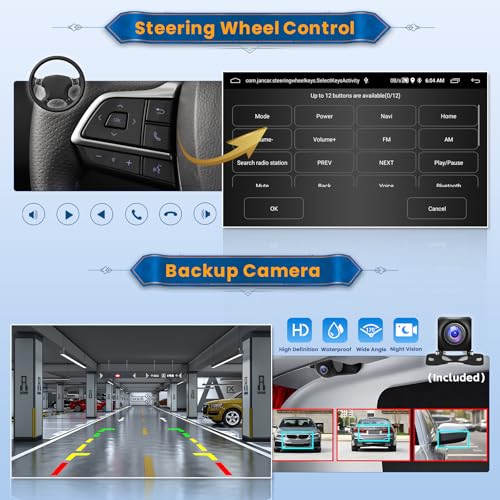 Inefala 2+64G Android 15 CarPlay Radio for BMW 5 Series (X5/E39/M5/E53) 1996-2007, Touch Screen 9'' with CarPlay and Android Auto, Support GPS Navigation Mirror Link Bluetooth RDS AHD WiFi DSP