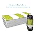 Your Choice Microfiber Beach Towels, Sand Free Beach Towel Quick Dry Travel Towel, Swim Towel - Light Green and White Stripe, Extra Large Beach Towel 67x35